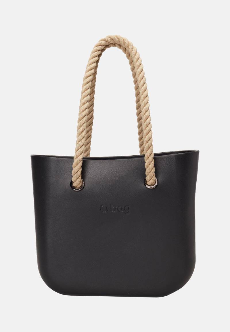 Shopper Tasche Mini Damen Schwarz ONE SIZE von O Bag