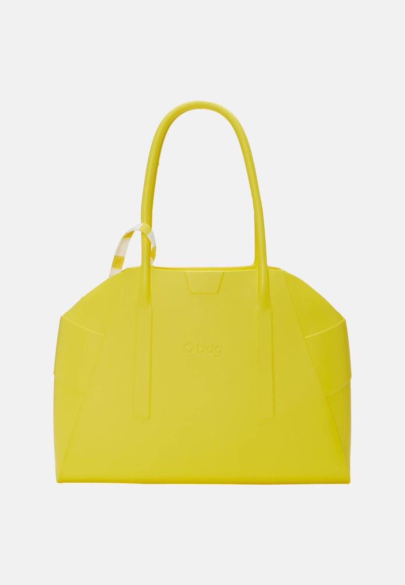 Shopper Tasche Unique Damen Gelb Orangé ONE SIZE von O Bag