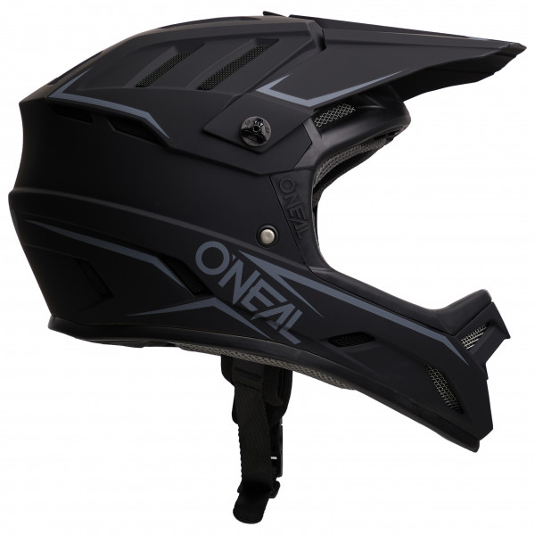 O'Neal - Backflip Helmet Solid - Fullfacehelm Gr L schwarz von O'Neal