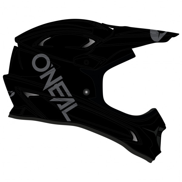 O'Neal - Sonus Helmet Solid - Velohelm Gr XL schwarz von O'Neal