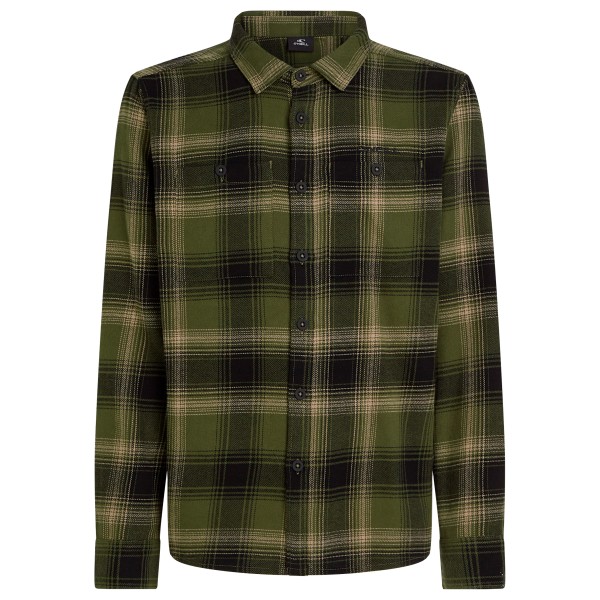 O'Neill - Flannel Check Shirt - Hemd Gr L oliv von O'Neill