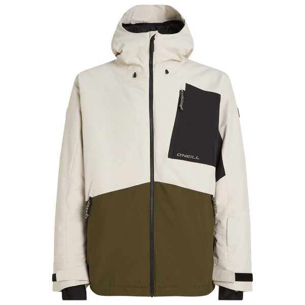 O'Neill - Hammer Block Snow Jacket - Skijacke Gr L beige von O'Neill