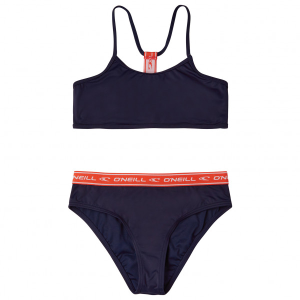 O'Neill - Kid's PG Sportclub Active Bikini Gr 116;140;176 grau;oliv von O'Neill