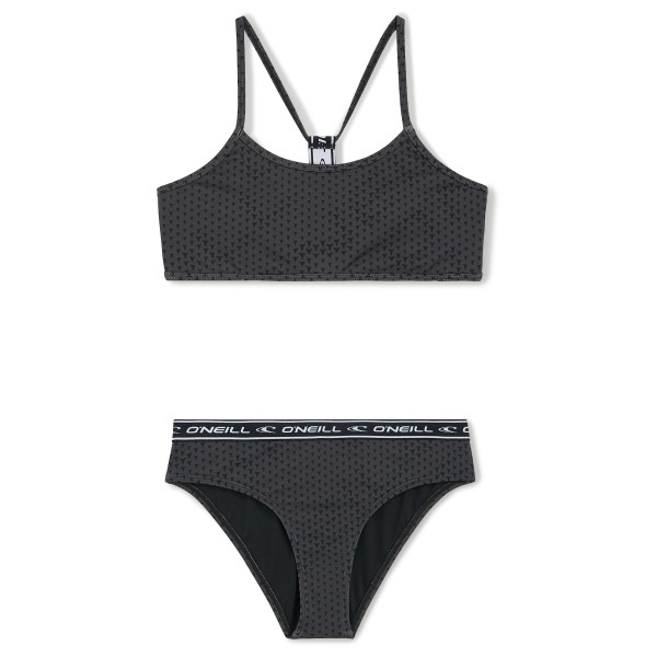 O'Neill - Kid's PG Sportclub Active Bikini Gr 116 grau von O'Neill