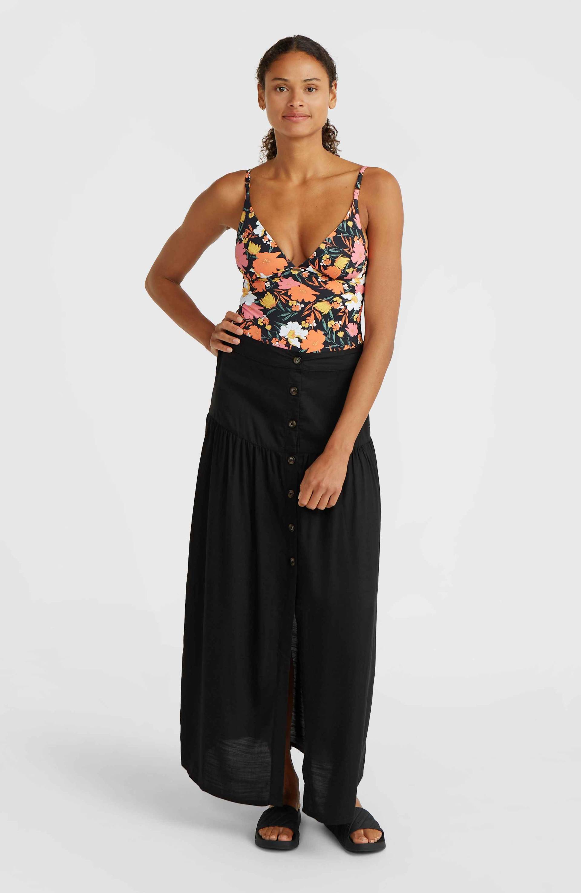 O'Neill Maxirock »ALOFA MAXI SKIRT«, mit Knöpfen von O'Neill