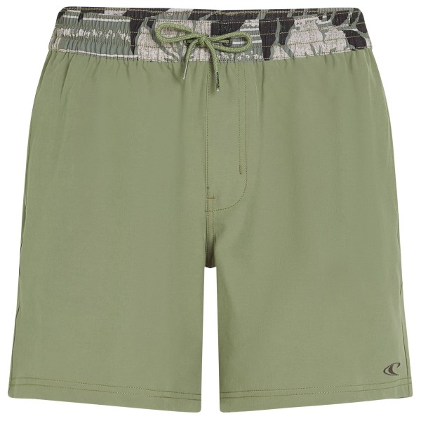 O'Neill - Pocket Print 16 Swimshorts - Badehose Gr XL oliv von O'Neill