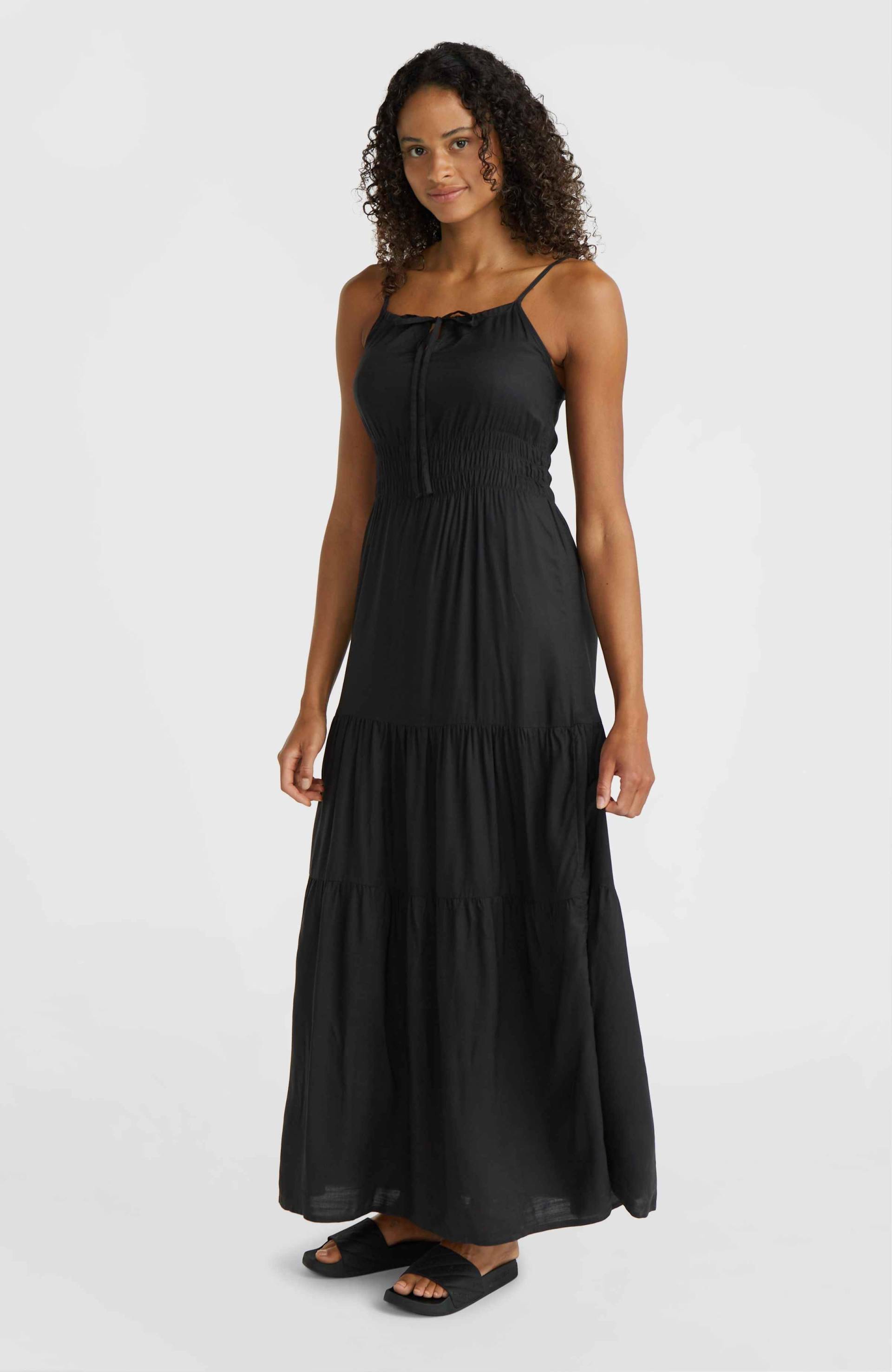 O'Neill Shirtkleid »QUORRA MAXI DRESS«, mit Kordel von O'Neill