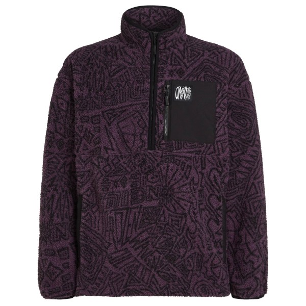 O'Neill - Surf Heroes High Pile Half-Zip Fleece - Fleecepullover Gr M;S;XL grau von O'Neill