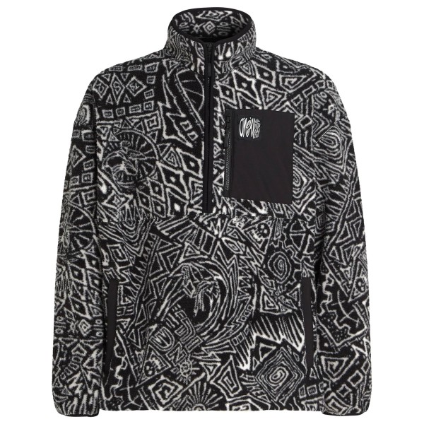 O'Neill - Surf Heroes High Pile Half-Zip Fleece - Fleecepullover Gr L grau von O'Neill