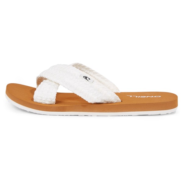 O'Neill - Women's Ditsy Bloom Slides - Sandalen Gr 38 weiß/orange von O'Neill