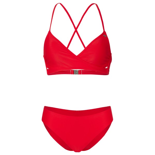 O'Neill - Women's Essentials Baay Maoi Fixed Set - Bikini Gr 42 rot von O'Neill