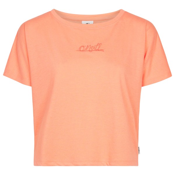 O'Neill - Women's Essentials Script Drape T-Shirt - T-Shirt Gr S beige von O'Neill