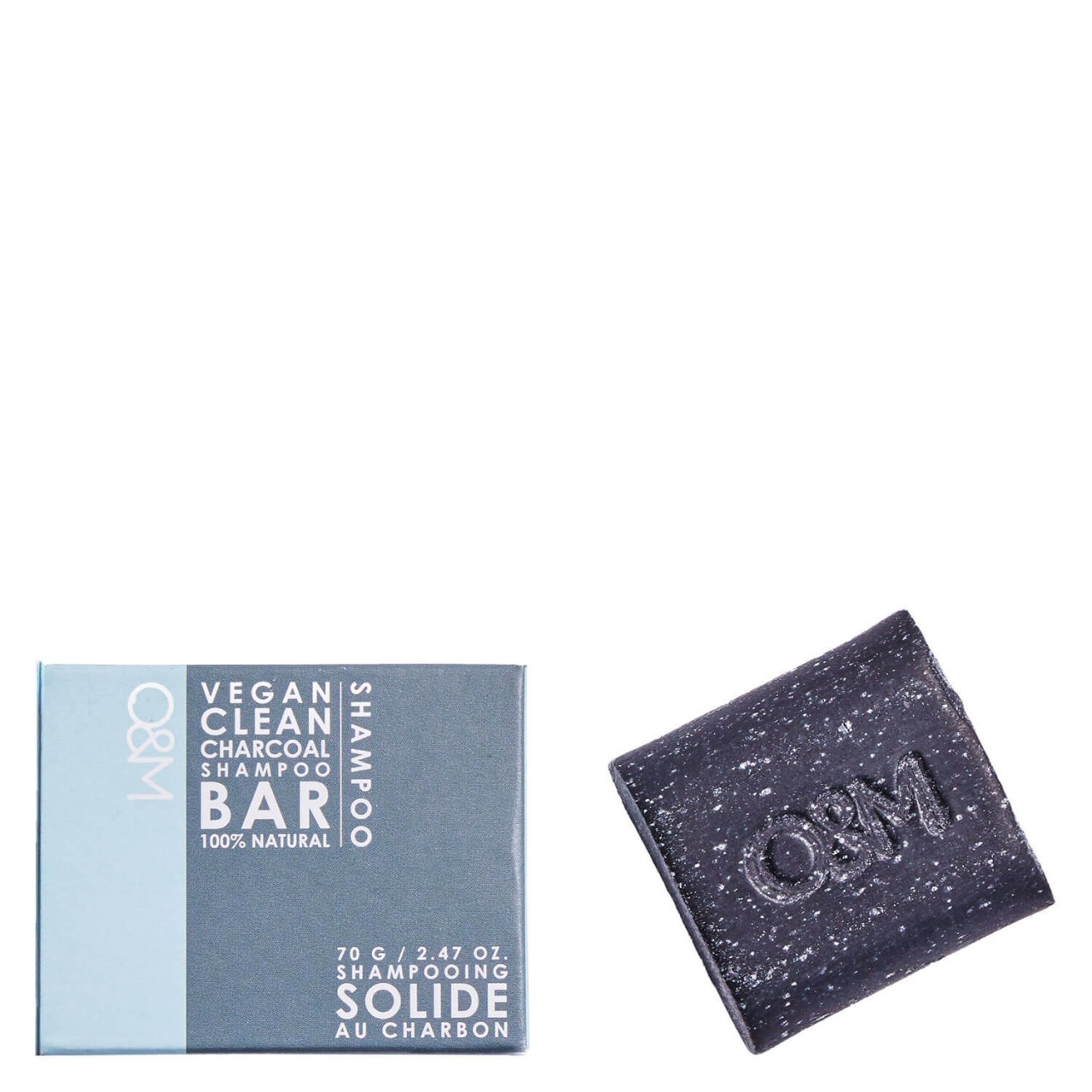 O&M Haircare - Charcoal Shampoo Bar Solide von O&M Original Mineral