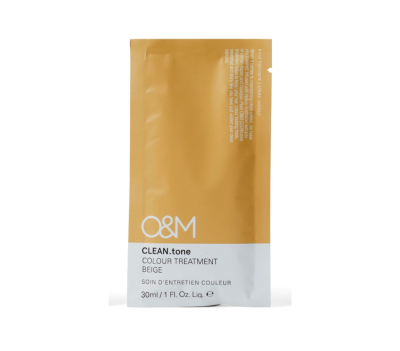 O&M Haircare - Clean.tone Beige Colour Treatment Sachet von O&M Original Mineral