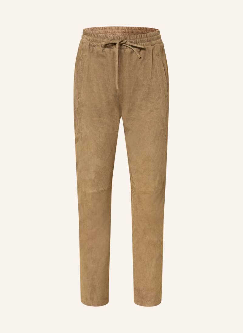 Oakwood Lederhose Im Jogging-Stil beige von OAKWOOD