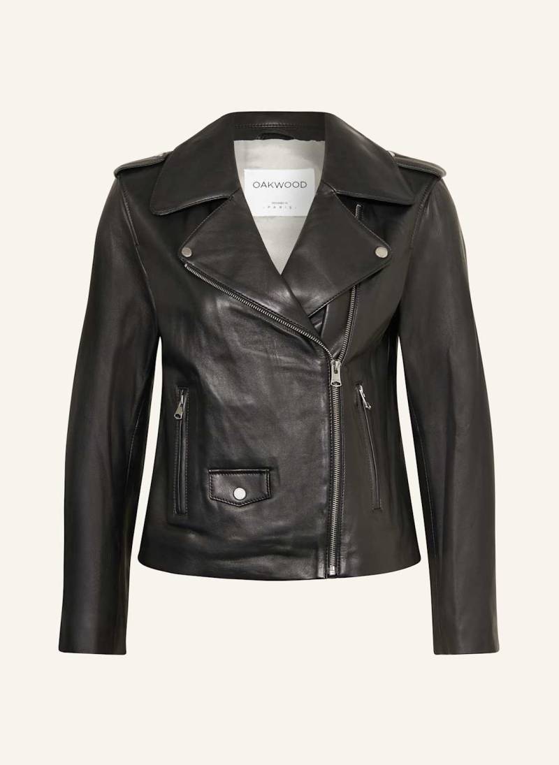 Oakwood Lederjacke Loula schwarz von OAKWOOD