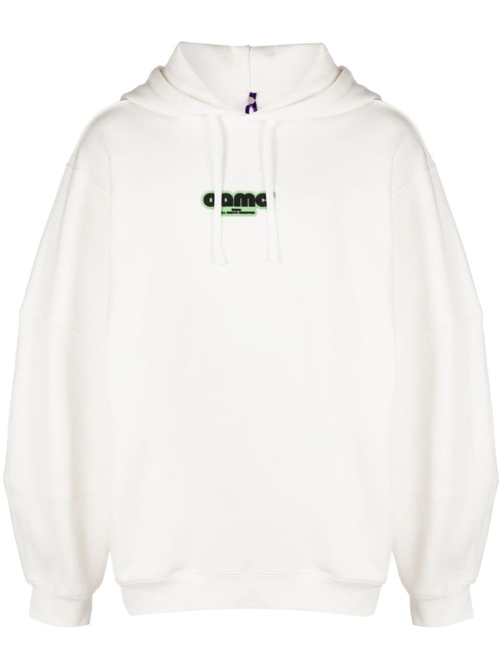 OAMC Nome cotton hoodie - White von OAMC