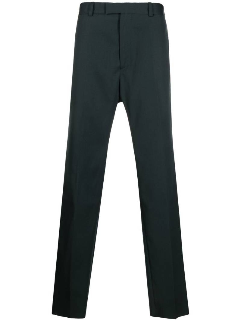 OAMC contrast-stitching straight-leg trousers - Green von OAMC