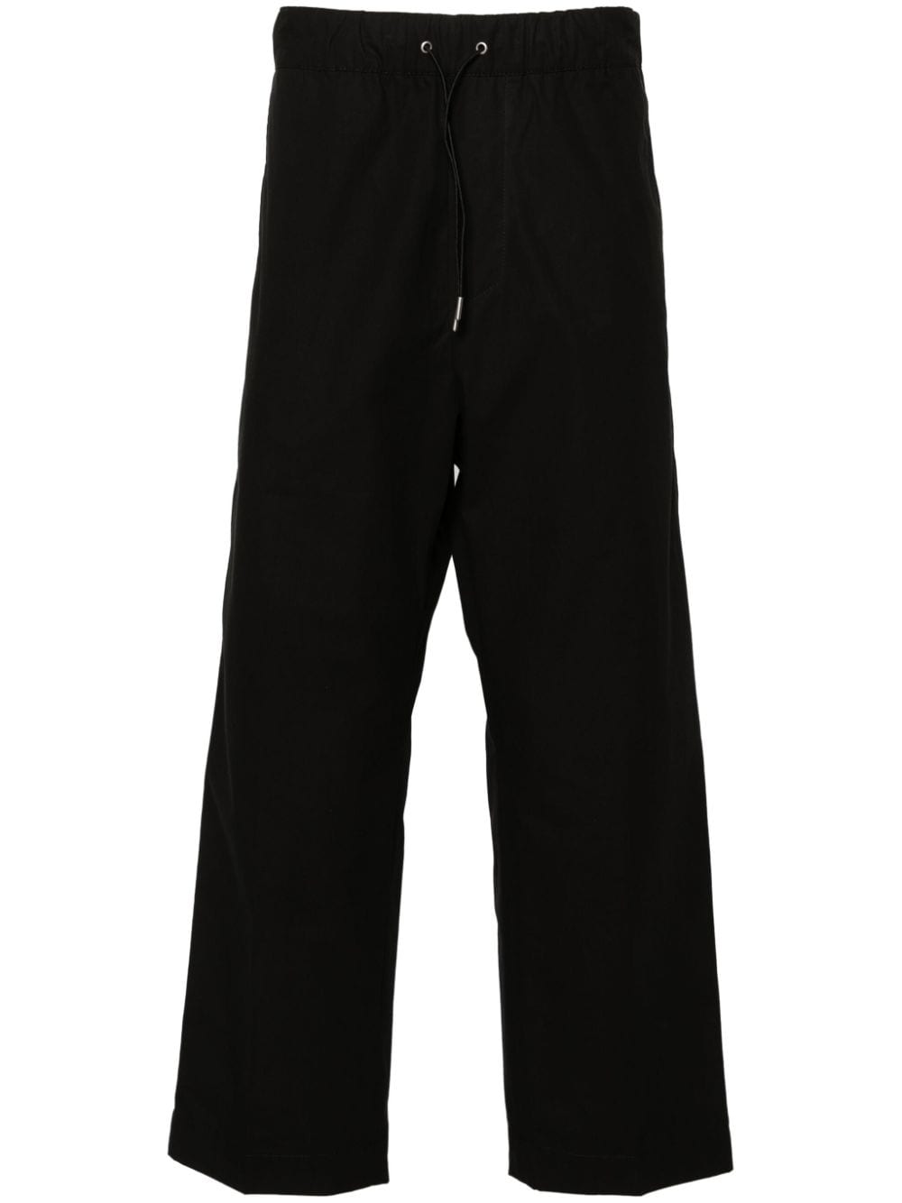 OAMC drawstring cotton trousers - Black von OAMC