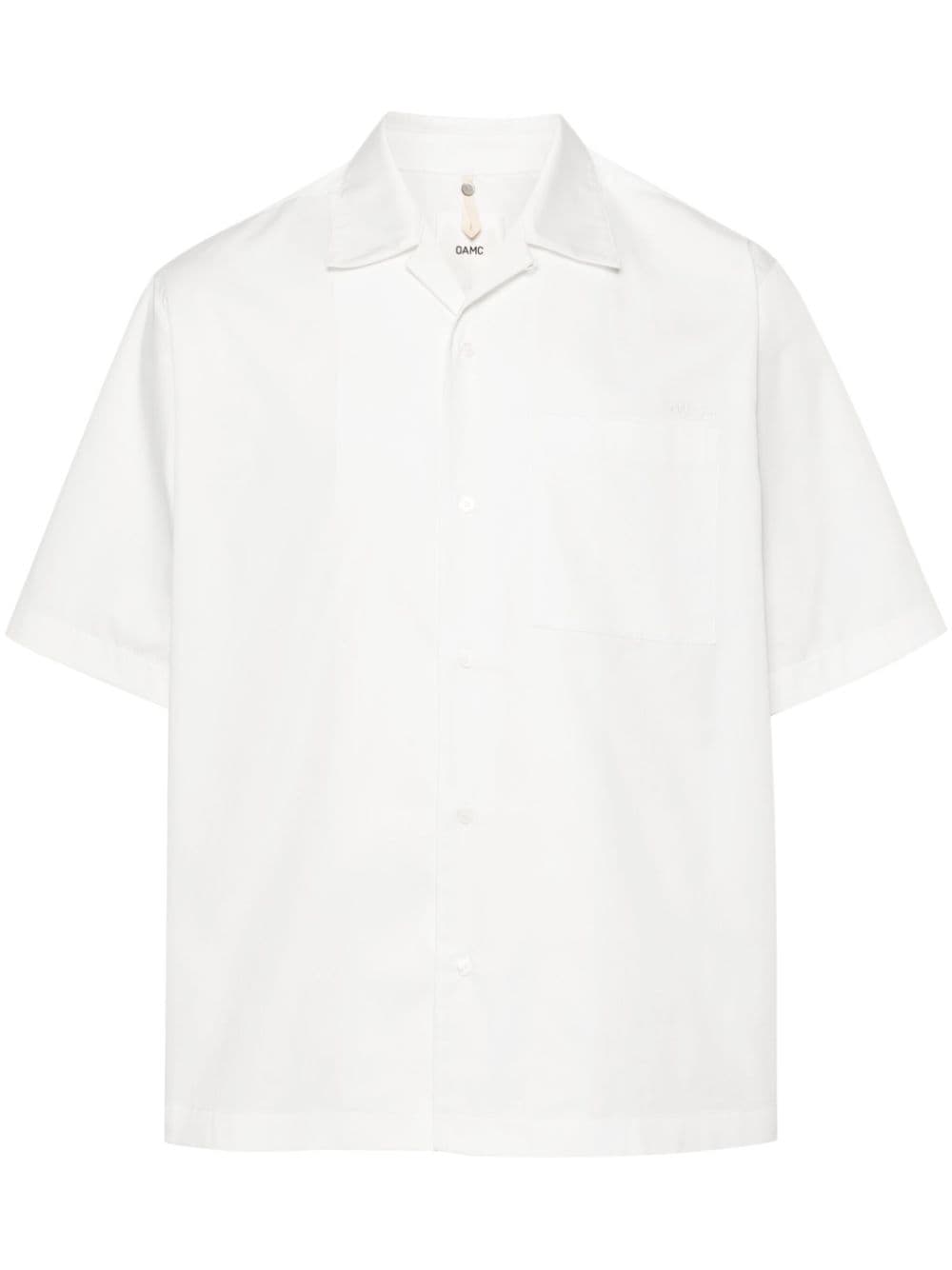 OAMC graphic-patch poplin shirt - White von OAMC