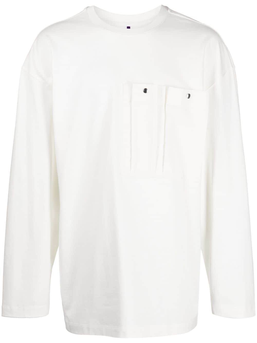 OAMC long-sleeved organic cotton T-shirt - White von OAMC