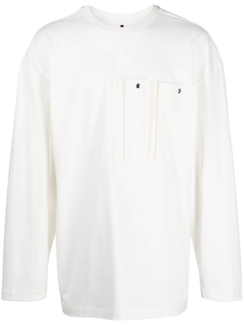 OAMC long-sleeved organic cotton T-shirt - White von OAMC