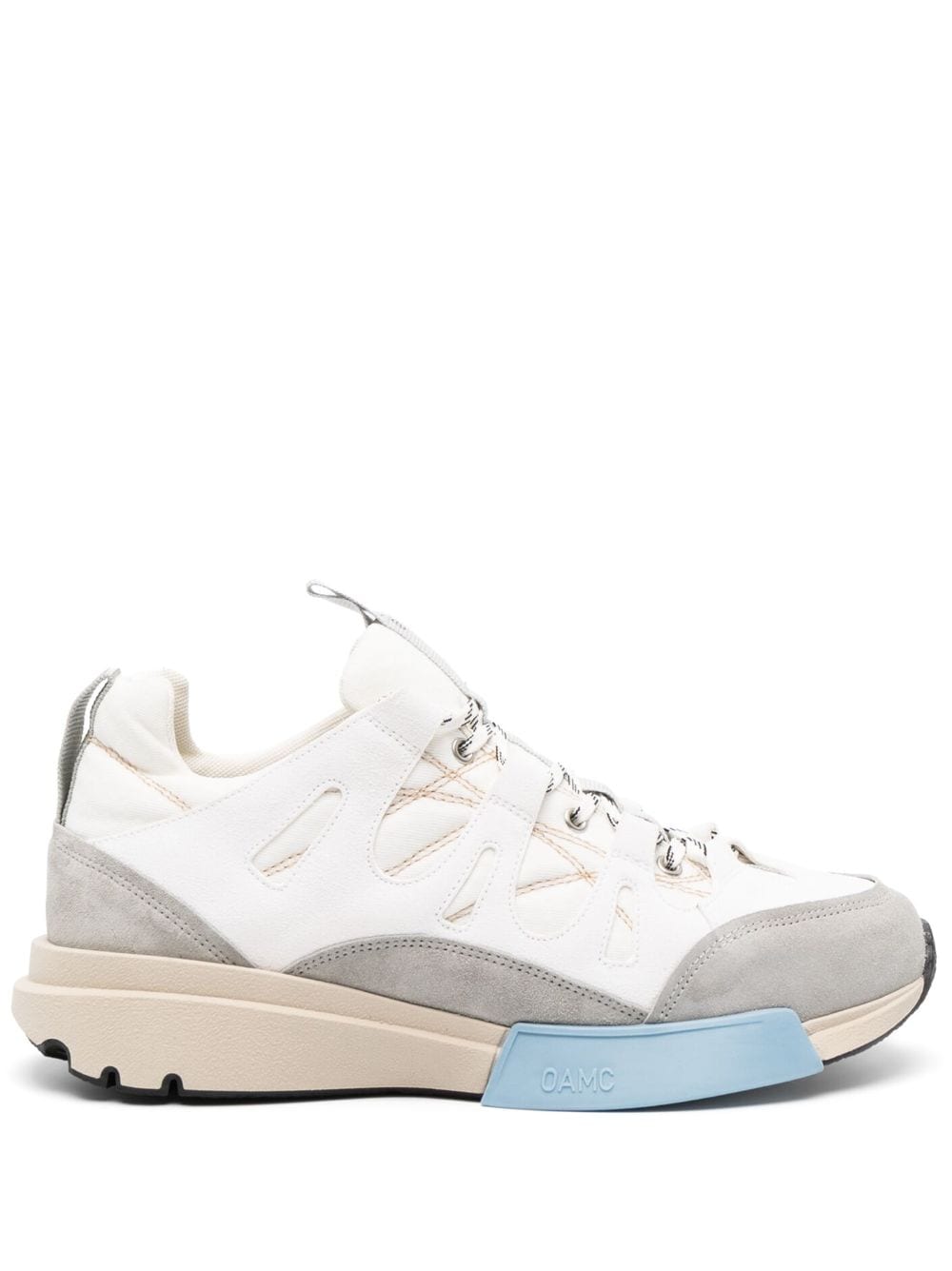 OAMC low-top colour-block sneakers - White von OAMC