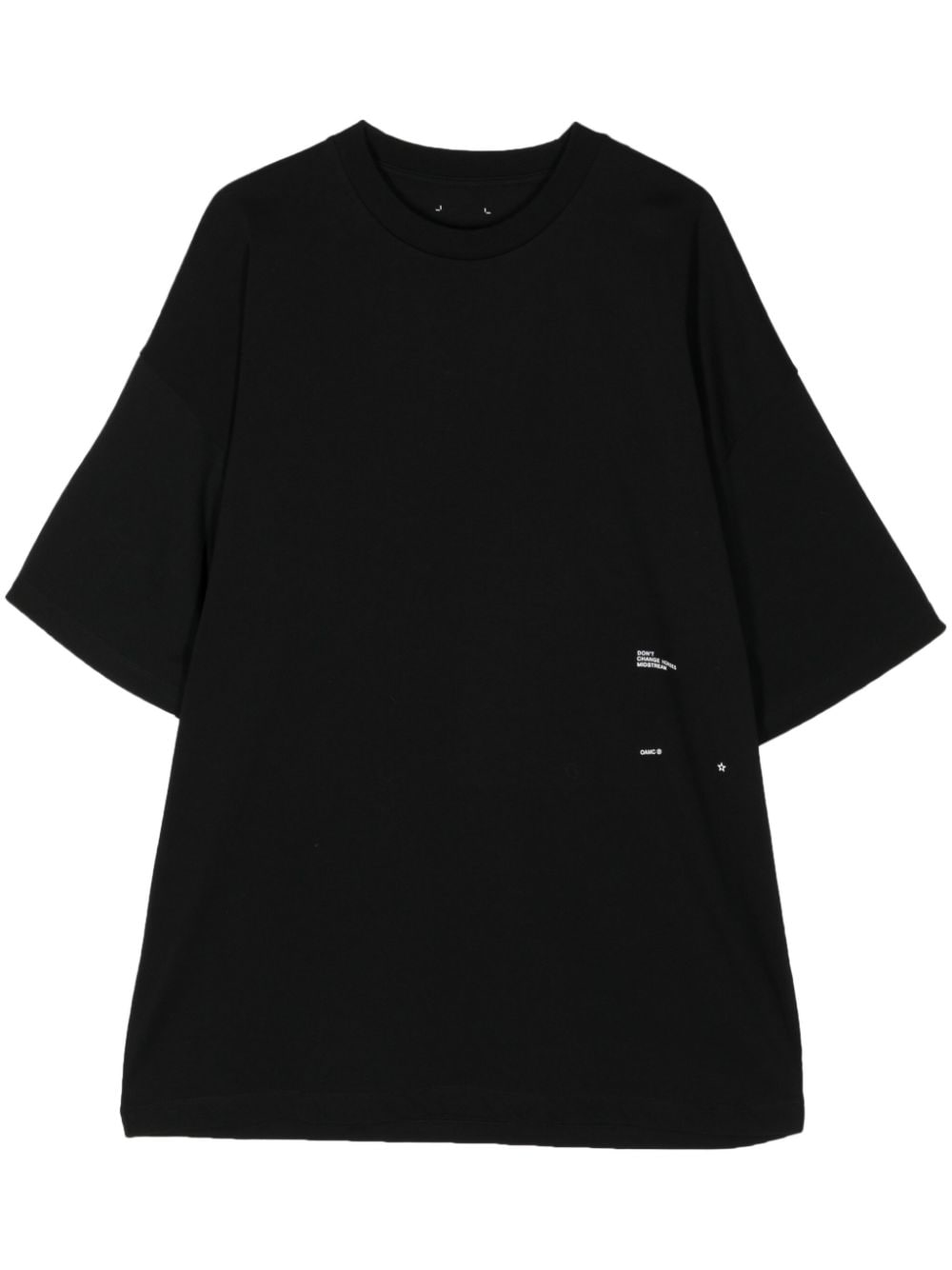 OAMC photograph-print cotton T-shirt - Black von OAMC