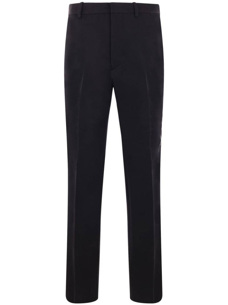 OAMC straight-leg tailored trousers - Black von OAMC