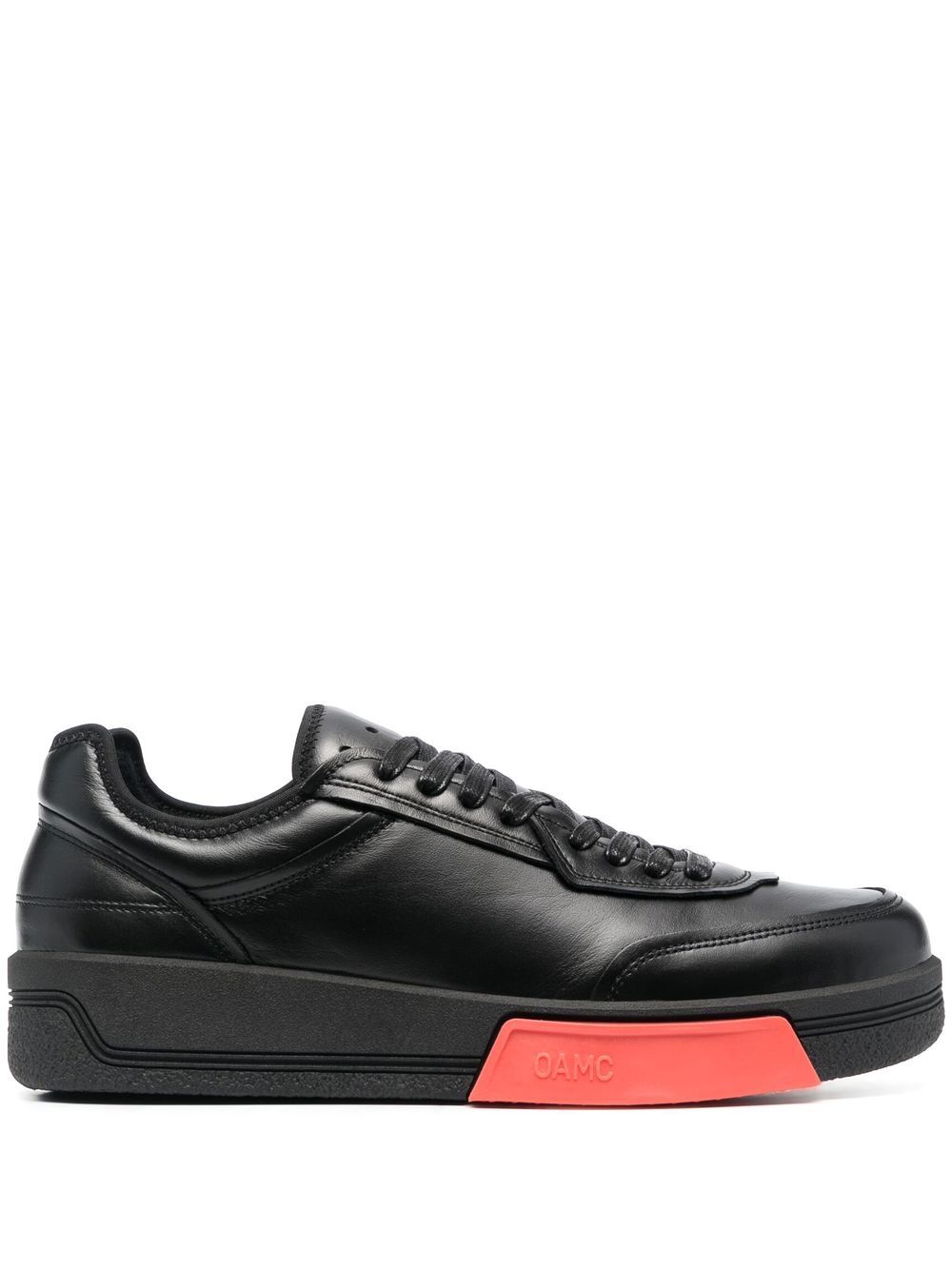 OAMC two-tone low-top sneakers - Black von OAMC