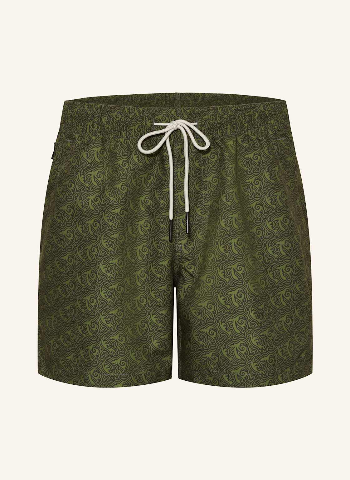 Oas Badeshorts Green Squiggle gruen von OAS