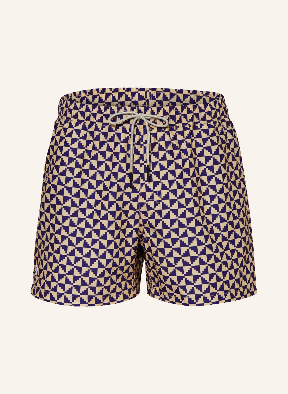 Oas Badeshorts Puzzle beige von OAS