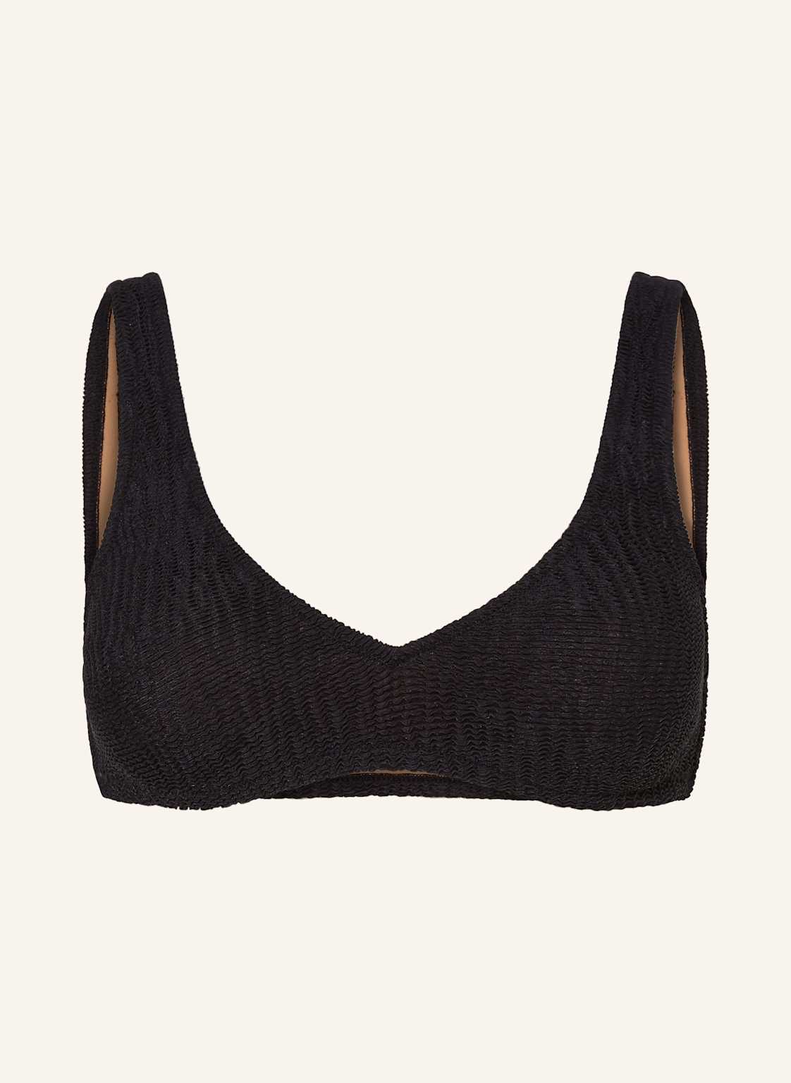 Oas Bustier-Bikini-Top Nero Roccia schwarz von OAS