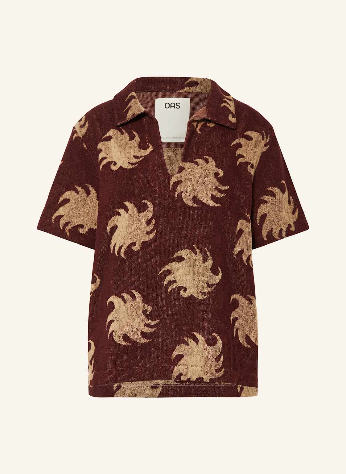 Oas Frottee-Poloshirt Mocha Ember Jaffa braun Oas Frottee-Poloshirt Mocha Ember Jaffa braun von OAS
