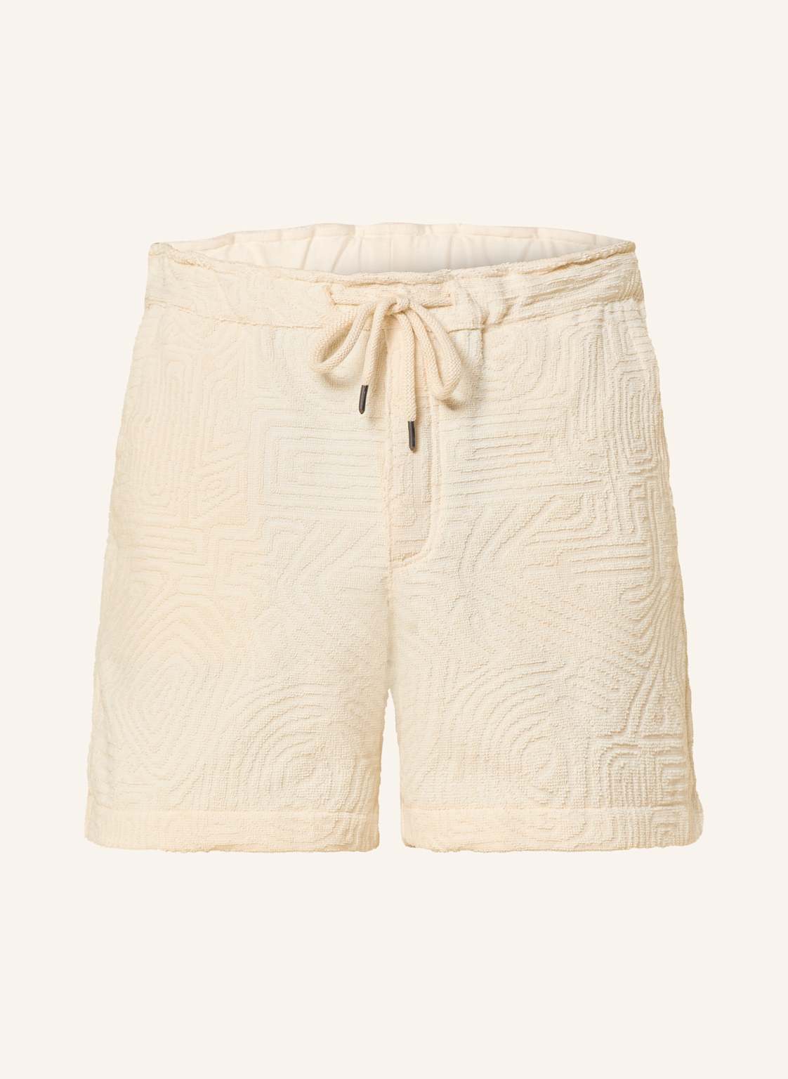 Oas Frotteeshorts Cream Golconda beige von OAS