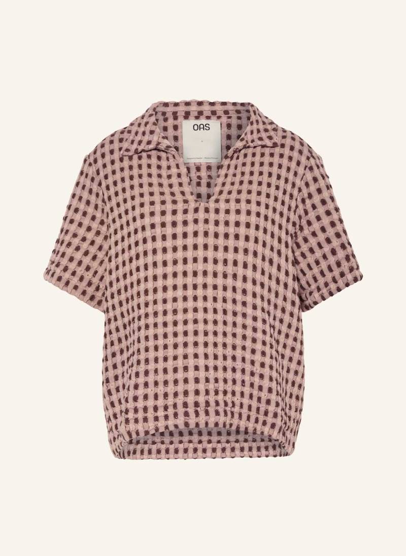 Oas Piqué-Poloshirt Ferratelle Jaffa rot von OAS