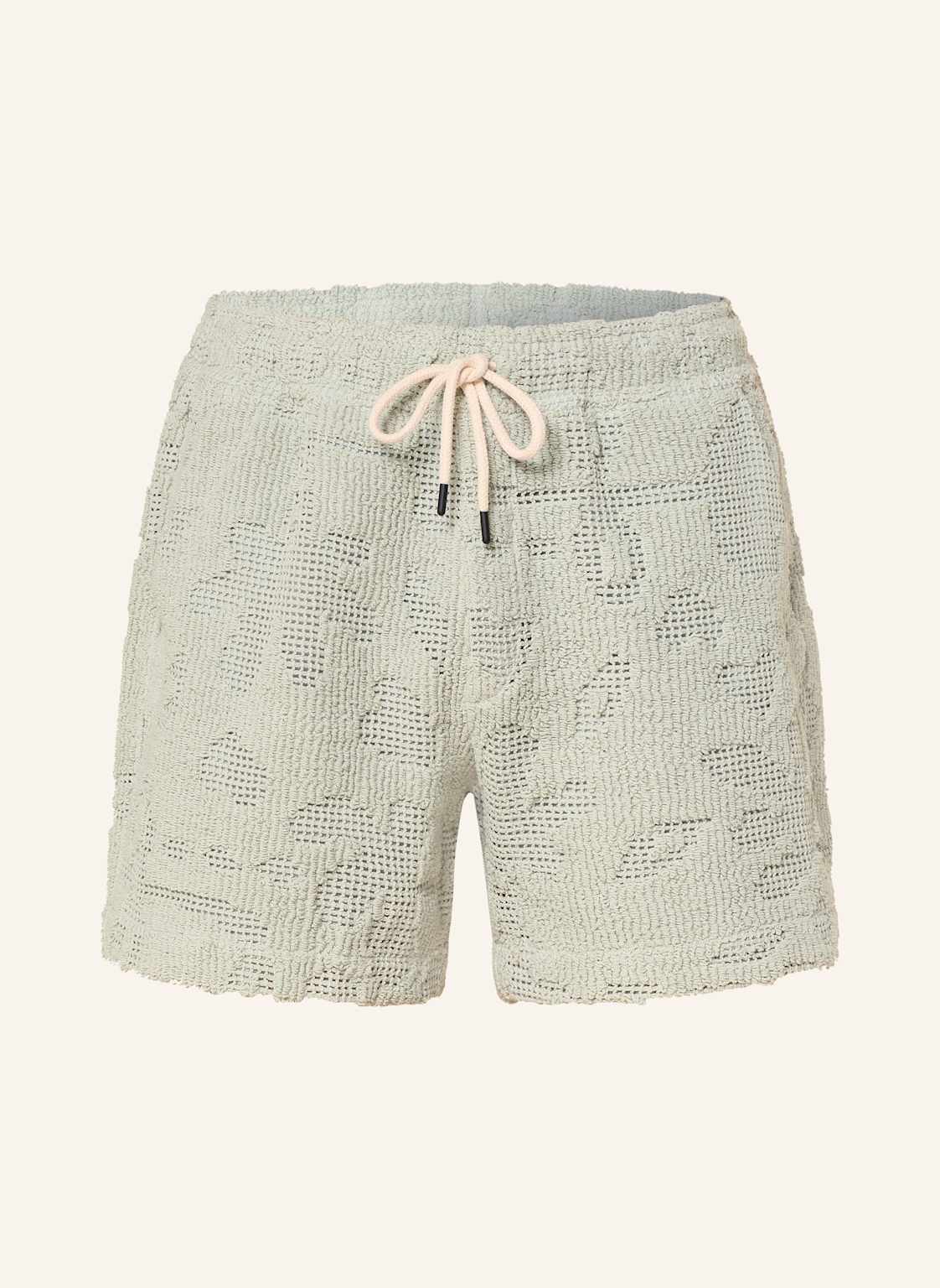 Oas Strickshorts Galbanum gruen von OAS