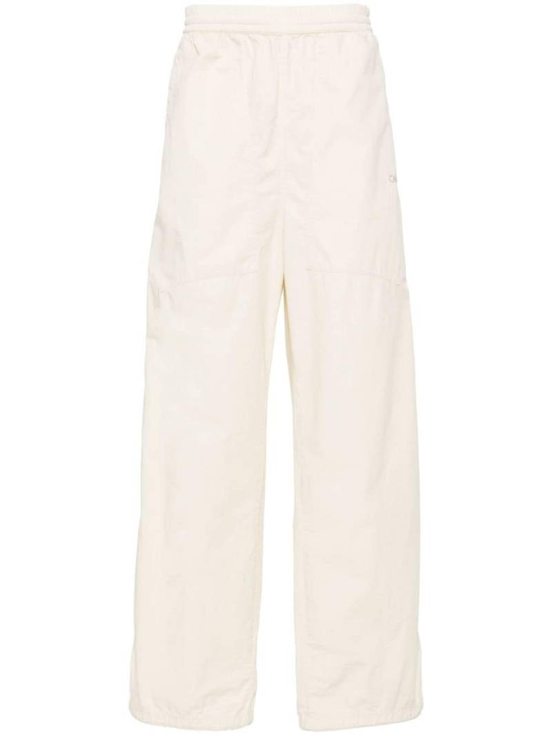 OBJECTS IV LIFE Drawcord cotton track pants - Neutrals von OBJECTS IV LIFE