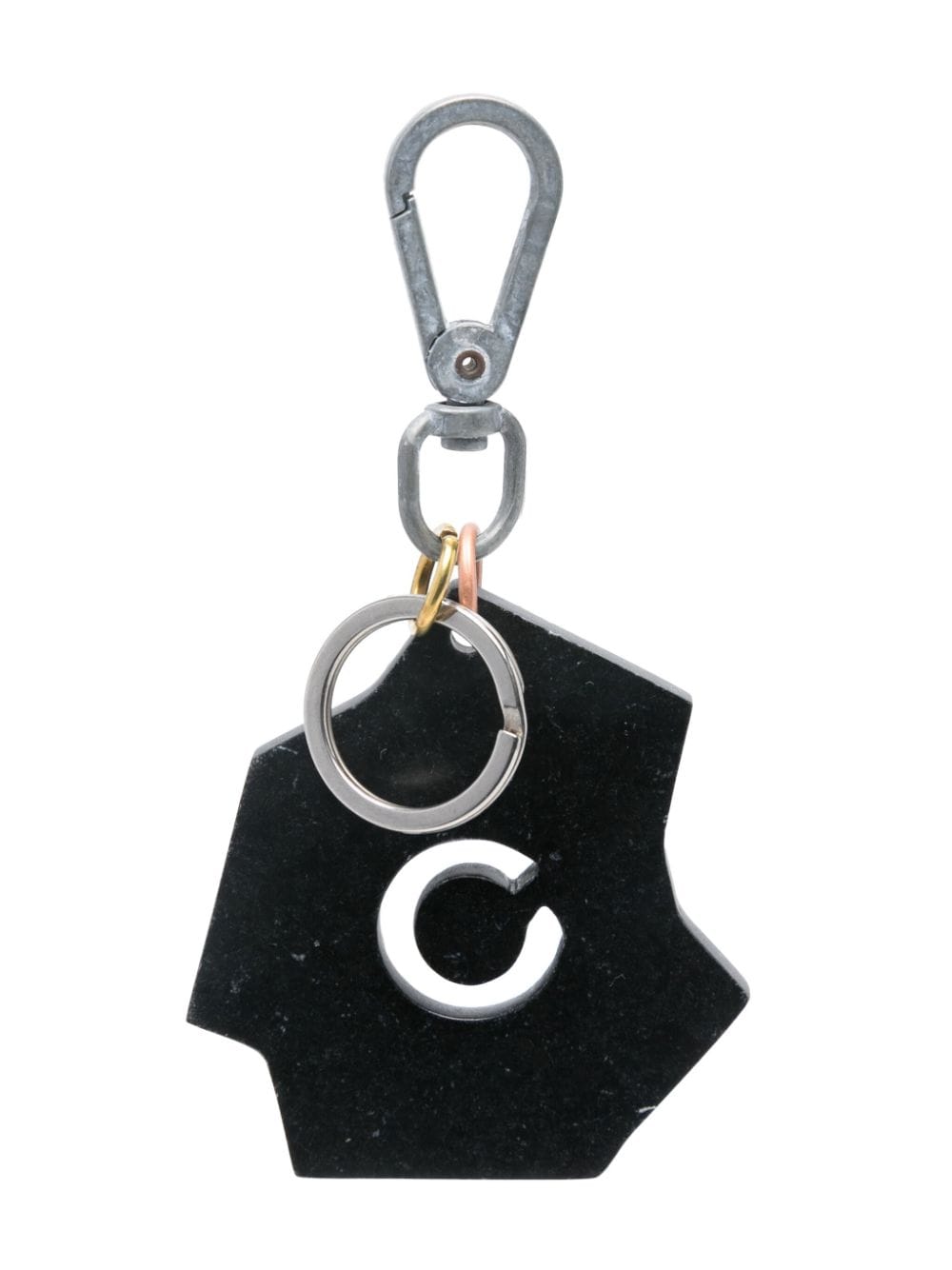 OBJECTS IV LIFE logo cut-out keychain - Black von OBJECTS IV LIFE