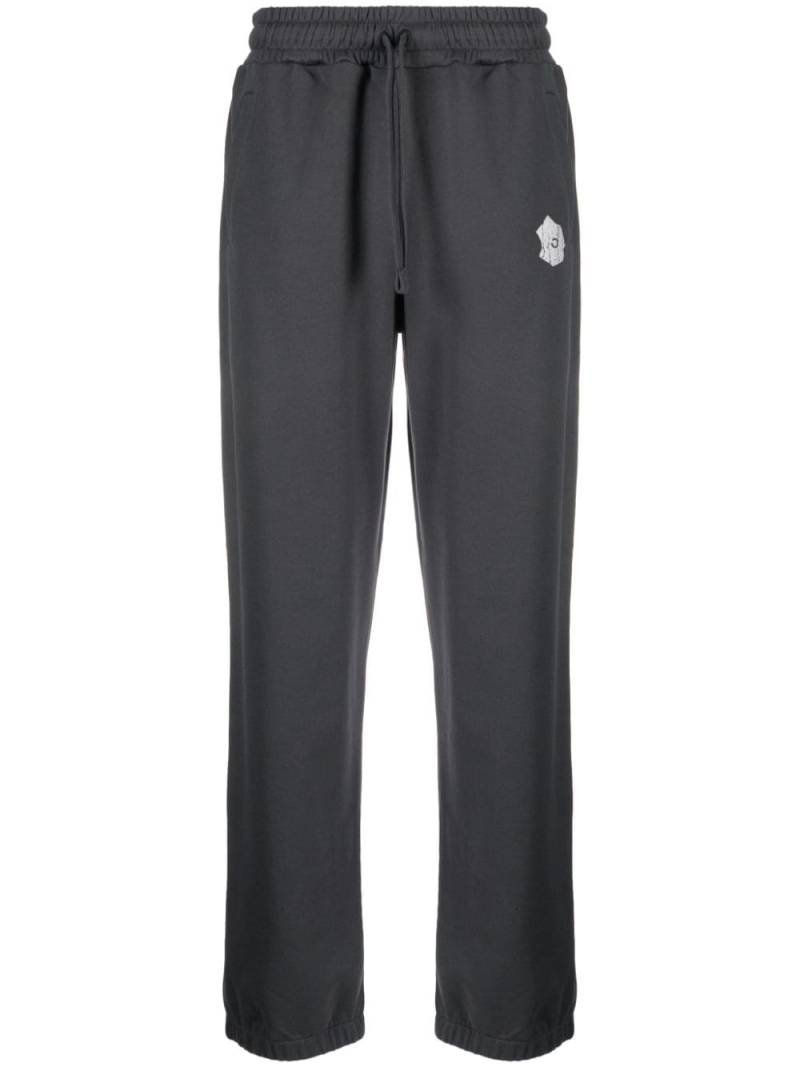 OBJECTS IV LIFE logo-print cotton track pants - Grey von OBJECTS IV LIFE