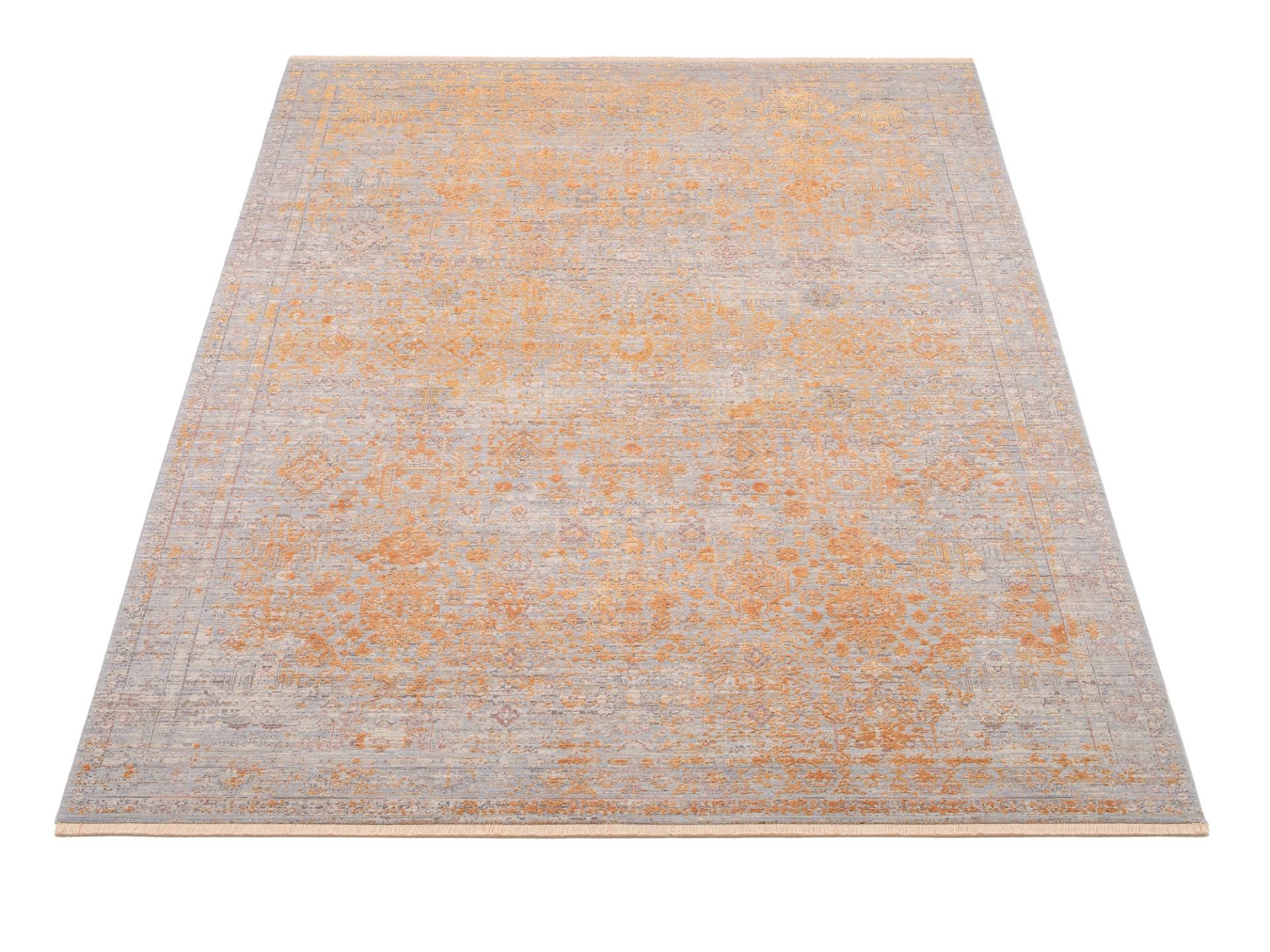 OCI DIE TEPPICHMARKE Teppich »FARBEN GRANDE«, rechteckig, Klassisches Muster, eingefasst, in 3-D-Optik von OCI Die Teppichmarke