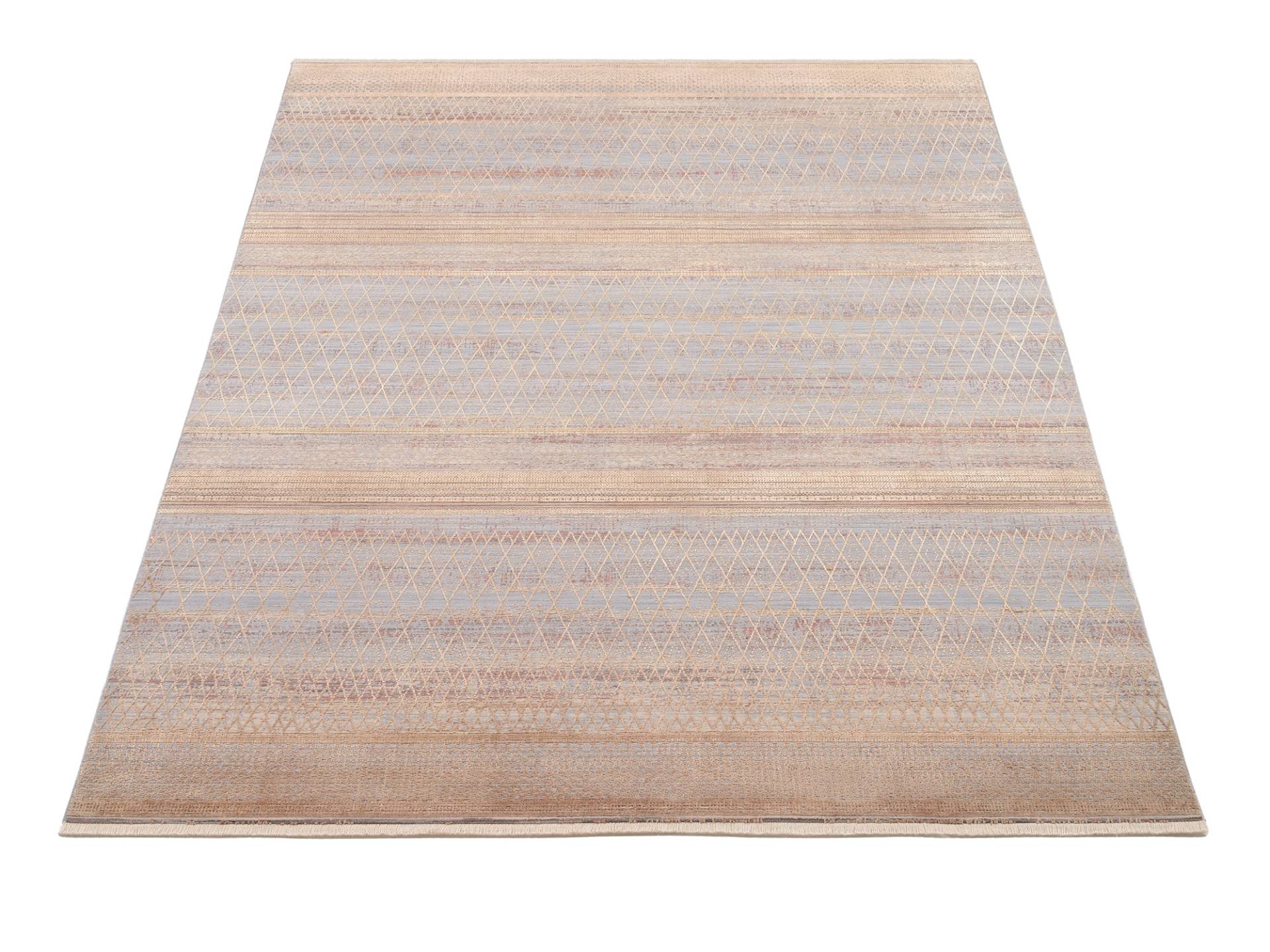 OCI DIE TEPPICHMARKE Teppich »FARBEN MASTER«, rechteckig, Klassisches Muster, eingefasst, in 3-D-Optik von OCI Die Teppichmarke