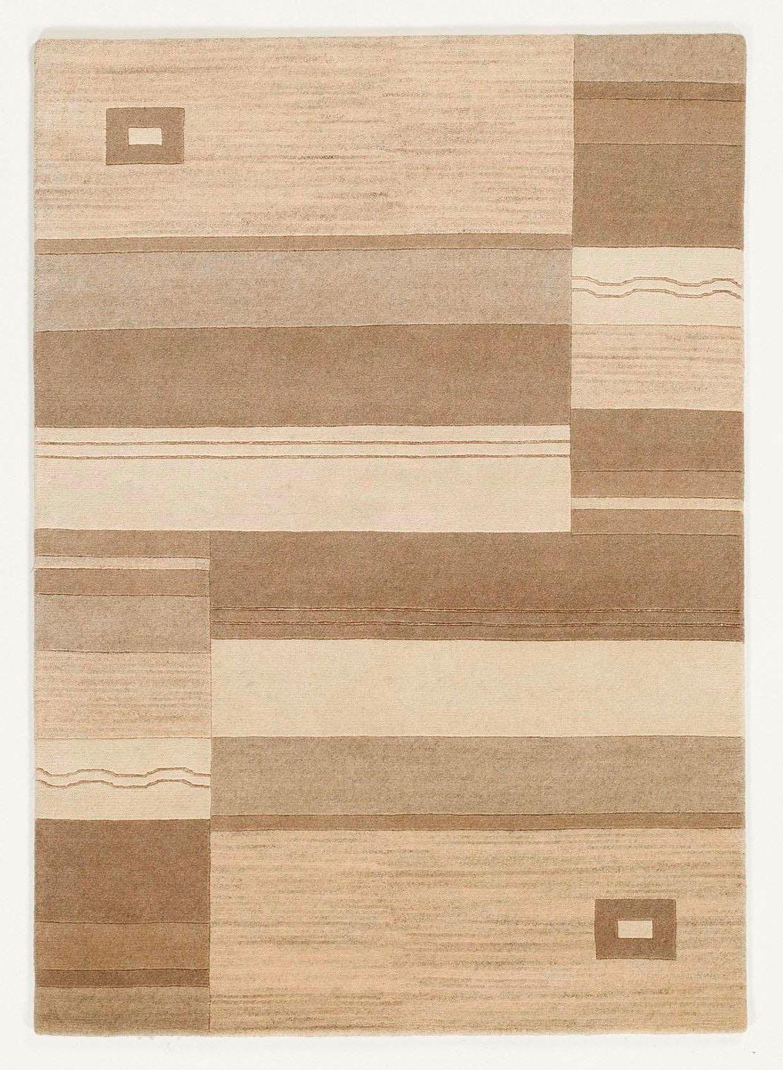 OCI DIE TEPPICHMARKE Teppich »Kandu Allover«, rechteckig, handgeknüpft, Wohnzimmer von OCI Die Teppichmarke