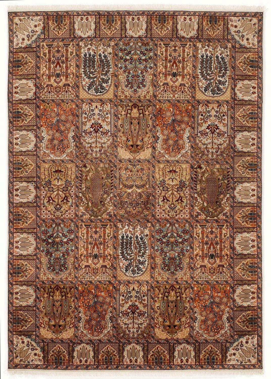 OCI DIE TEPPICHMARKE Orientteppich »Sonam Bakhtyari«, rechteckig, hochwertig handgeknüpft, mit Fransen, Wohnzimmer von OCI Die Teppichmarke