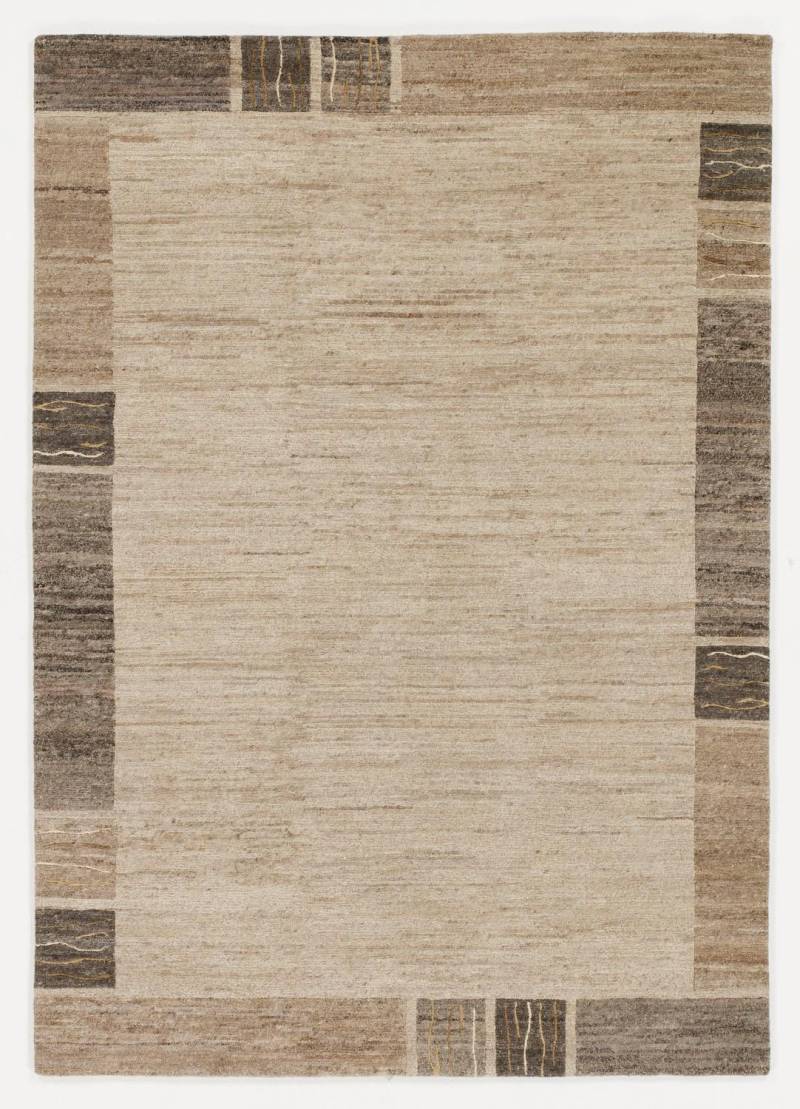 OCI DIE TEPPICHMARKE Teppich »Natura Silk Greny«, rechteckig, 20 mm Höhe, handgeknüpft, Wohnzimmer von OCI Die Teppichmarke