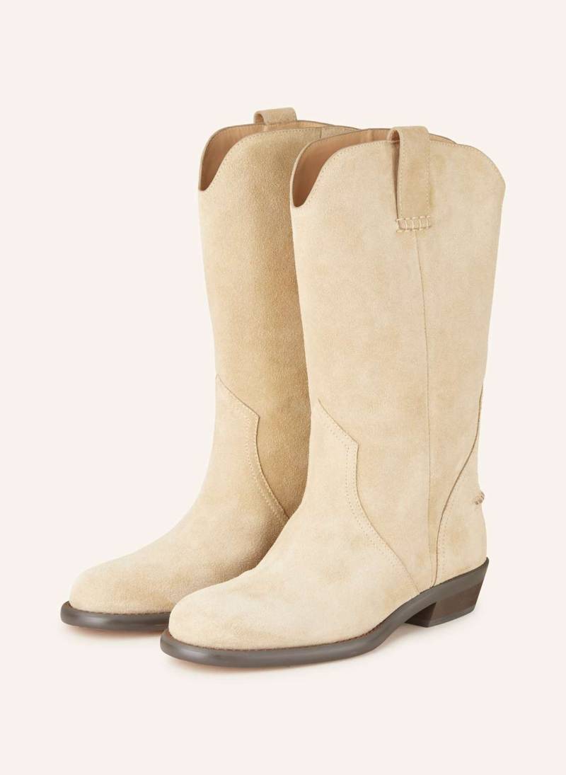 Odissì Cowboy Boots Frances beige von ODISSì