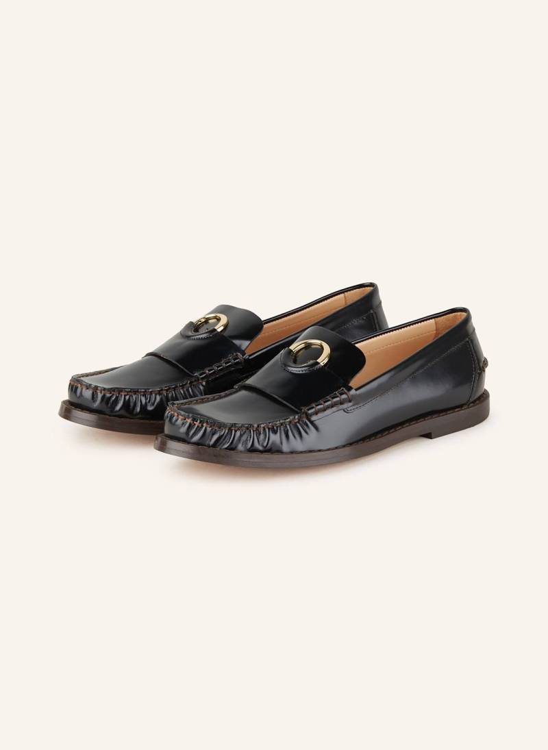 Odissì Lack-Loafer Kali schwarz von ODISSì