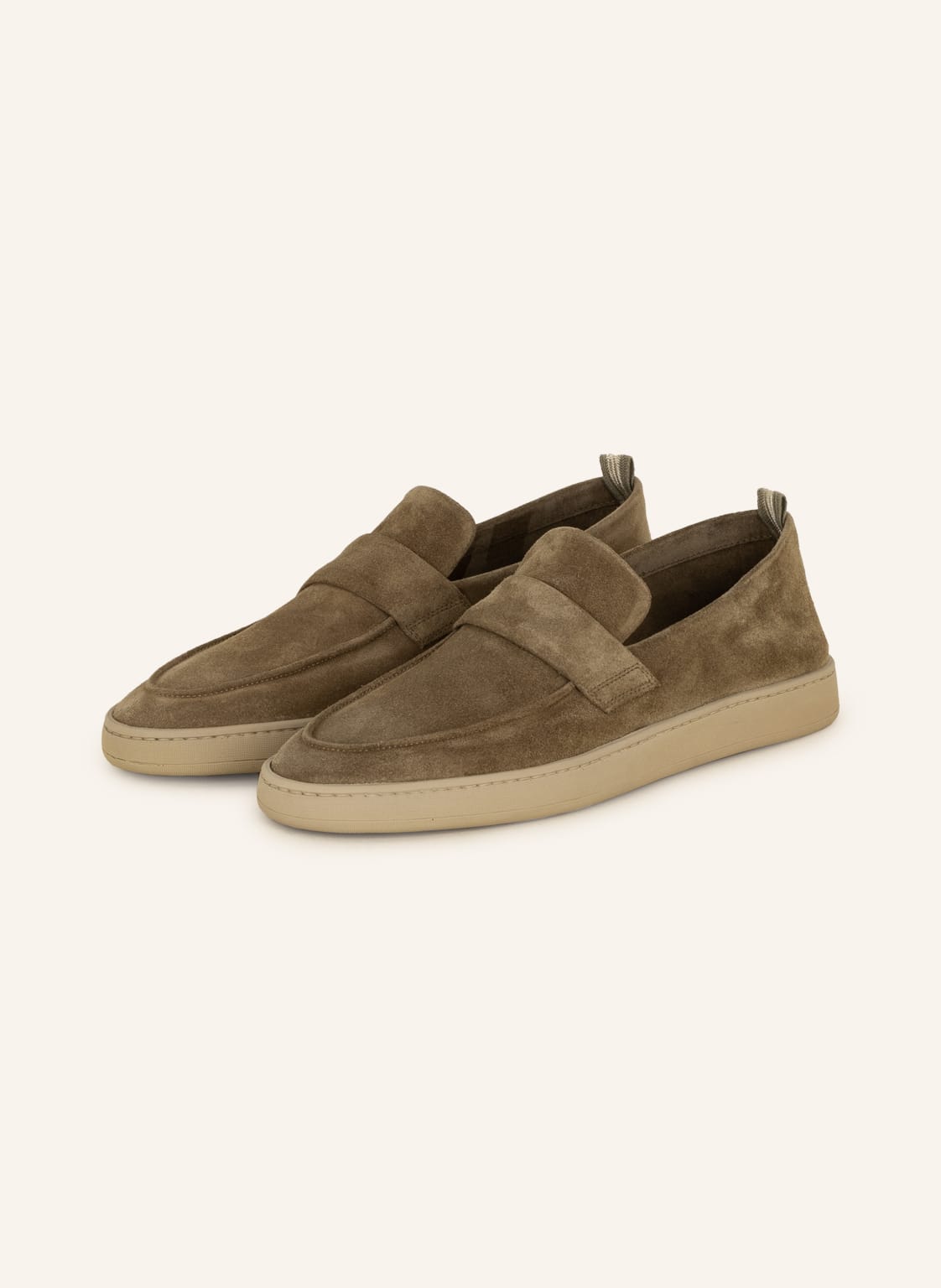 Officine Creative Slipper Herbie beige von OFFICINE CREATIVE