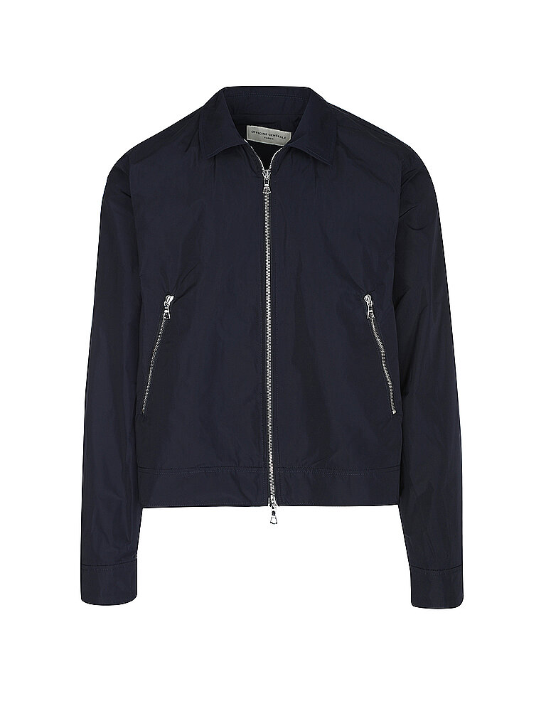 OFFICINE GENERALE Blouson NEWTON  blau | S von OFFICINE GENERALE