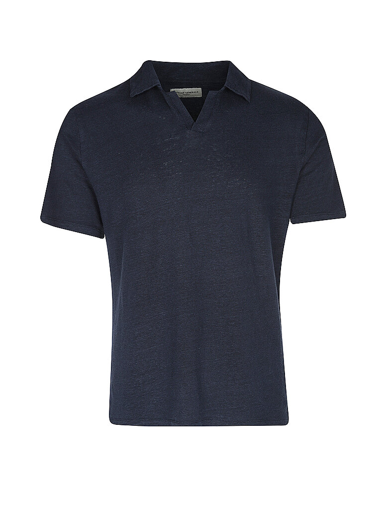 OFFICINE GENERALE Poloshirt SIMON blau | M von OFFICINE GENERALE